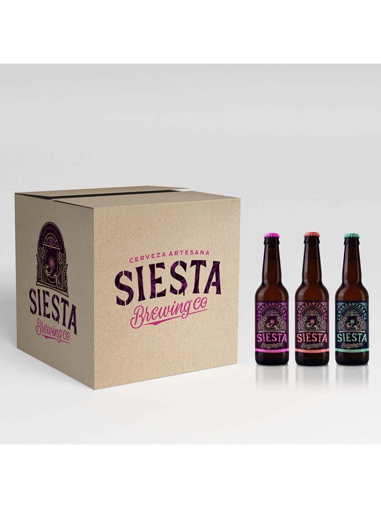 Pack cerveza Siesta (Caja 24 unidades) - More Than Beer