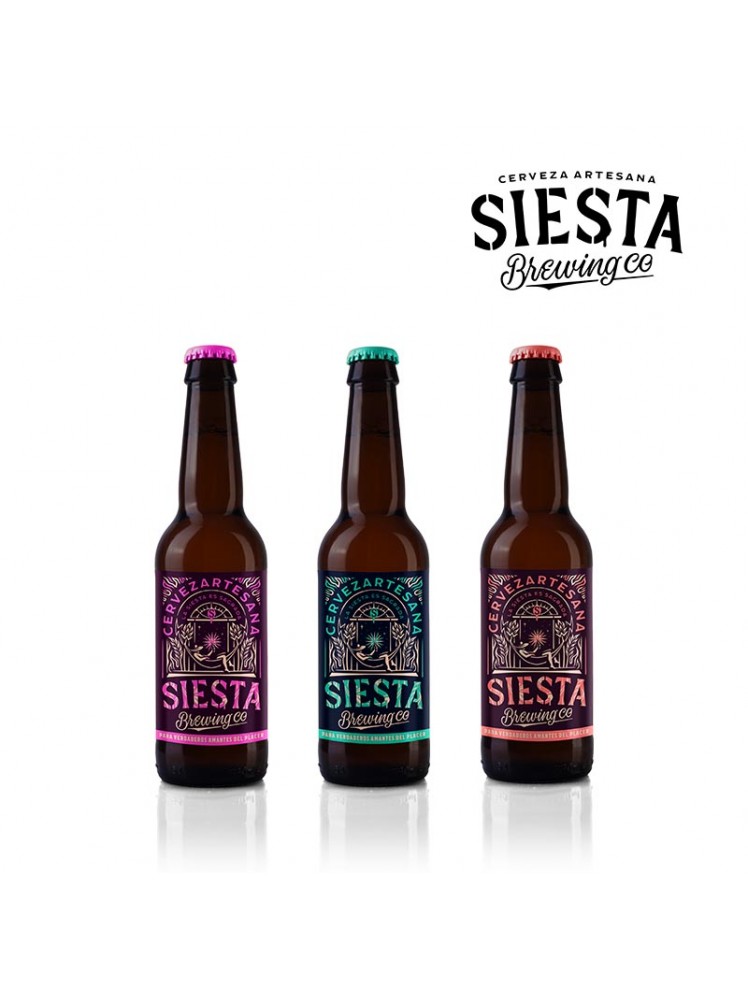 Pack cerveza Siesta (3 estilos) - More Than Beer